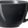 Ritzenhoff & Breker Toledo Kaffeetassen, 220 ml, Moderne Teetasse mit Farbverläufen, Skandinavisches Design mit Reaktivglasur, Steinzeug, Dunkelgrau 10