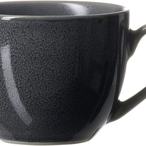 Ritzenhoff & Breker Toledo Kaffeetassen, 220 ml, Moderne Teetasse mit Farbverläufen, Skandinavisches Design mit Reaktivglasur, Steinzeug, Dunkelgrau 13