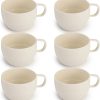 ReaNea Nespresso Tassen Set 350ml 6er, kaffeetasse groß, kaffeetassen set Langlebige leichte Plastikbecher für Zuhause, Outdoor, Picknick, Camping, Idee Geburtstagsgeschenk 23