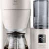 Melitta AromaFresh Pro X - Kaffeemaschine mit Mahlwerk, Filterkaffeemaschine mit Glaskanne und entnehmbarem Wassertank, für bis zu 10 Tassen Kaffee, warm-grey 22