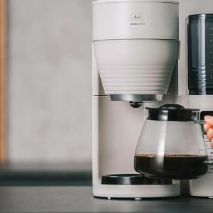 Melitta AromaFresh Pro X - Kaffeemaschine mit Mahlwerk, Filterkaffeemaschine mit Glaskanne und entnehmbarem Wassertank, für bis zu 10 Tassen Kaffee, warm-grey 12