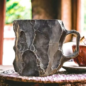 Whnnssw Mineral Crystal Coffee Mug Kaffeetasse, Mineral Crystal Kaffeetassen, Kaffee Tasse Mehrfarbige Harz Mineralkristall, 400 Ml Kaffeetasse Aus Mineralkristall (C) 13