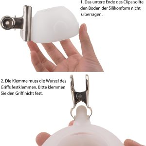 Silikonformen Gießformen, Kreativität Silikonform Blumenbecher, Duftkerzenbecher Kerzen Formen Silikon, Silikon Gießform Kerzen, Gipsformen zum Gießen (Kaffeetasse) 11
