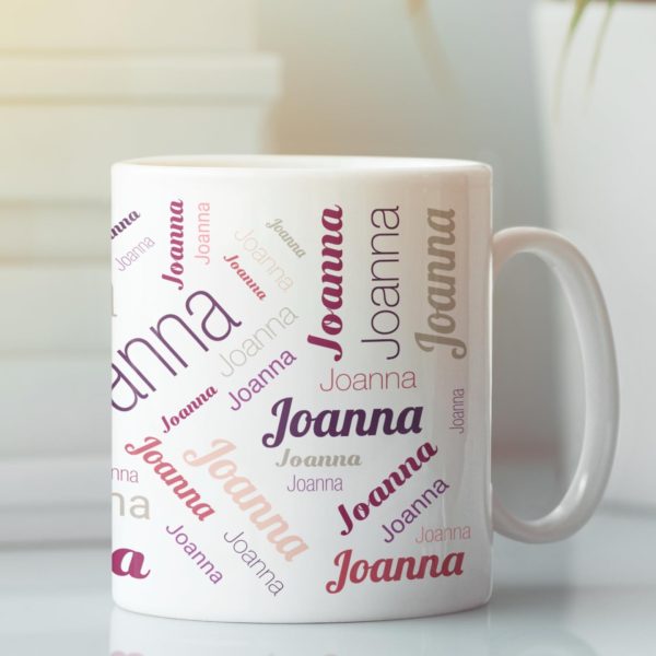 gravur-fabrik Personalisierte Tasse mit Namen/Namenstasse mit Wunschname/Kaffeetasse (Rot) 7